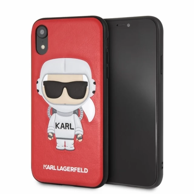 Чохол Karl Lagerfeld Karl Space Cosmonaut для iPhone XR Red (KLHCI61KSCORE)
