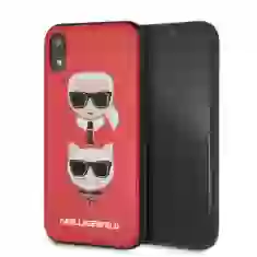 Чохол Karl Lagerfeld Karl & Choupette для iPhone XR Red (KLHCI61KICKCRE)
