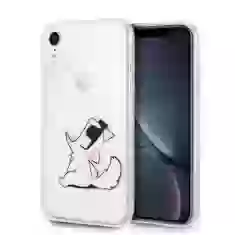 Чохол Karl Lagerfeld Choupette Fun для iPhone XR Transparent (KLHCI61CFNRC)