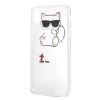 Чехол Karl Lagerfeld Choupette Fun для iPhone XS Max Transparent (KLHCI65CFA)