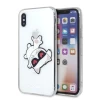 Чехол Karl Lagerfeld Choupette Fun для iPhone X | XS Transparent (KLHCPXCFHE)