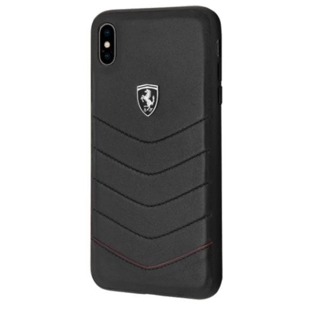 Чохол Ferrari для iPhone XS Max Hardcase Black (FEHQUHCI65BK)