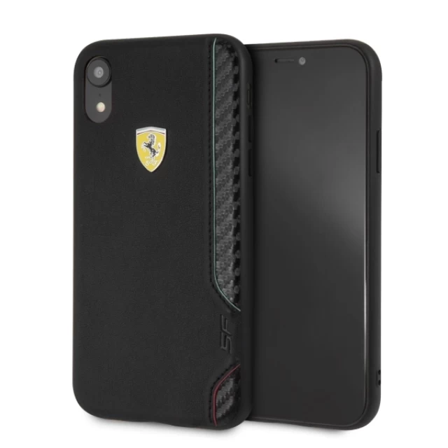 Чехол Ferrari для iPhone XR On Track Black (FESITHCI61BK)