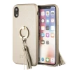 Чехол Guess Saffiano with Ring Stand для iPhone XR Beige (GUHCI61RSSABE)
