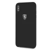 Чехол Ferrari для iPhone XS Max Silicone Off track Black (FEOSIHCI65BK)