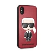 Чохол Karl Lagerfeld Ikonic Karl Fullbody для iPhone X | XS Red (KLHCPXIKPURE)