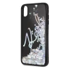 Чехол Karl Lagerfeld Signature Liquid Glitter Sequins для iPhone XS Max Black (KLHCI65KSIGMU)
