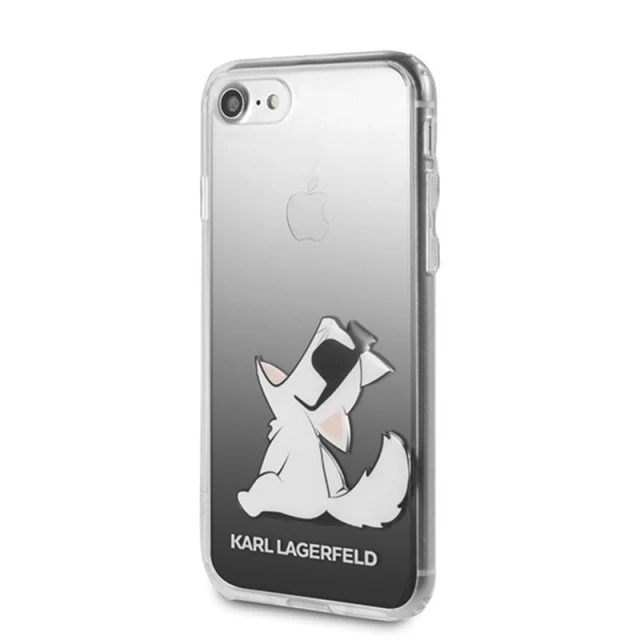 Чохол Karl Lagerfeld Choupette Fun для iPhone 8 | 7 | SE 2020 Black (KLHCI8CFNRCBK)