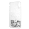 Чехол Guess Glitter Hearts для iPhone XS Max Silver (GUHCI65GLHFLSI)