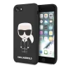 Чехол Karl Lagerfeld Silicone Iconic для iPhone SE 2020/8/7 Black (KLHCI8SLFKBK)