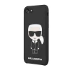 Чохол Karl Lagerfeld Silicone Iconic для iPhone SE 2020/8/7 Black (KLHCI8SLFKBK)