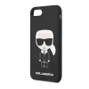 Чехол Karl Lagerfeld Silicone Iconic для iPhone SE 2020/8/7 Black (KLHCI8SLFKBK)