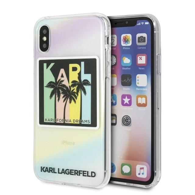 Чохол Karl Lagerfeld Kalifornia Dreams для iPhone X | XS Multicolor (KLHCPXIRKD)