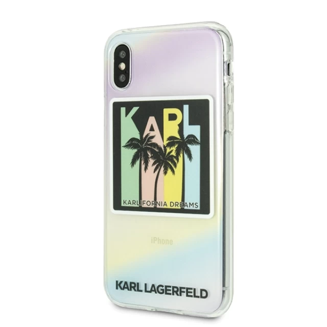 Чохол Karl Lagerfeld Kalifornia Dreams для iPhone X | XS Multicolor (KLHCPXIRKD)