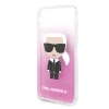 Чохол Karl Lagerfeld Gradient Ikonik Karl для iPhone SE 2022/SE 2020 | 8 | 7 Pink (KLHCI8TRDFKPI)