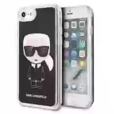 Чехол Karl Lagerfeld Iconic Glitter для iPhone 8 | 7 | SE 2022/2020 Black (KLHCI8ICGBK)