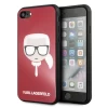 Чохол Karl Lagerfeld Iconic Glitter Karl's Head для iPhone SE 2022/SE 2020 | 8 | 7 Red (KLHCI8DLHRE)