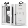 Чохол Karl Lagerfeld Iconic Karl Glitter для iPhone SE 2022/SE 2020 | 8 | 7 Black (KLHCI8DLFKBK)