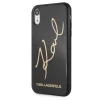 Чохол Karl Lagerfeld Signature Glitter для iPhone XR Black (KLHCI61DLKSBK)