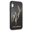 Чохол Karl Lagerfeld Signature Glitter для iPhone XR Black (KLHCI61DLKSBK)