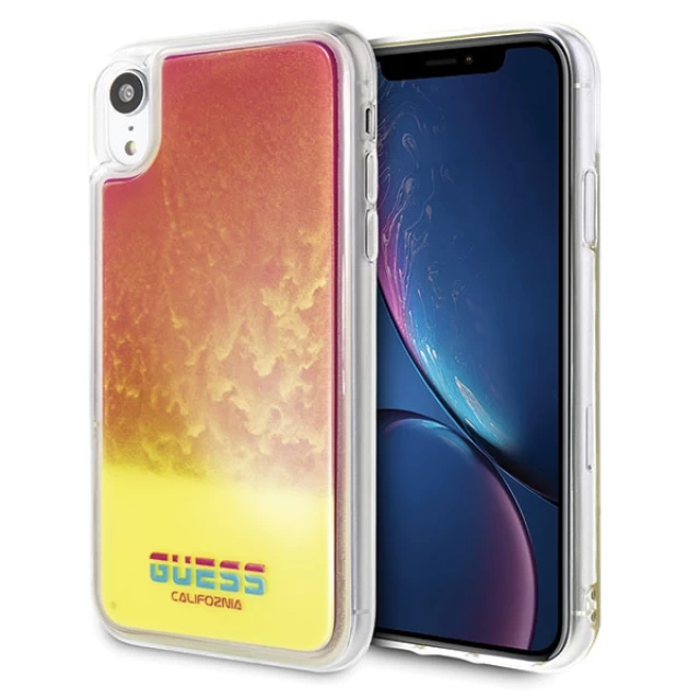 Чохол Guess California Glow In The Dark для iPhone XR Pink (GUHCI61GLCPI)