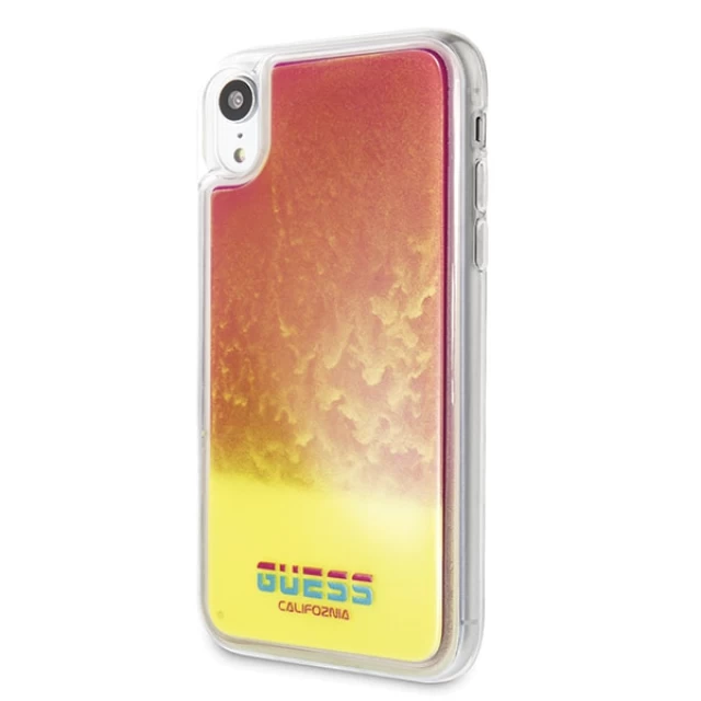 Чохол Guess California Glow In The Dark для iPhone XR Pink (GUHCI61GLCPI)