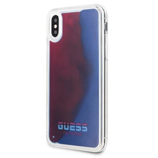 Чохол Guess California для iPhone XS/X Red (GUHCPXGLCRE)