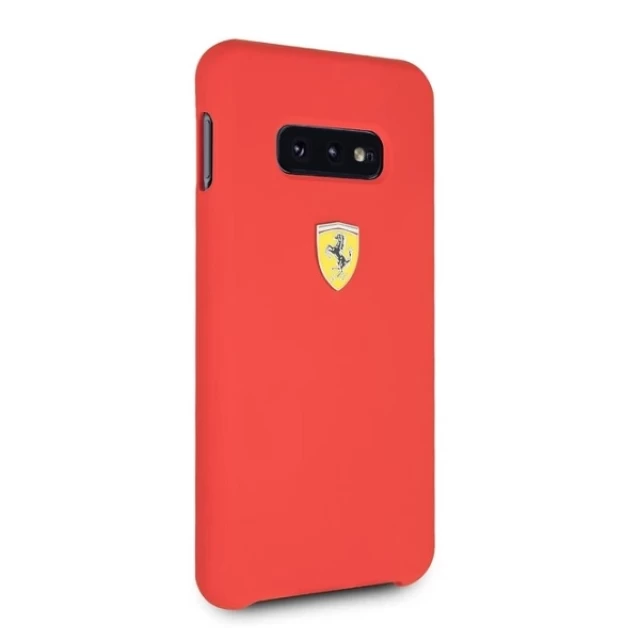 Чехол Ferrari для Samsung Galaxy Silicone S10e G970 Red (FESSIHCS10LRE)