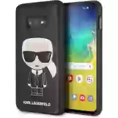 Чехол Karl Lagerfeld Iconic Karl Embossed для Samsung Galaxy S10e G970 Black (KLHCS10LIKPUBK)