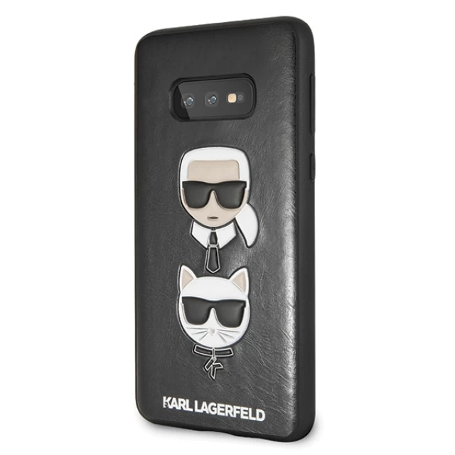 Чохол Karl Lagerfeld Karl & Choupette для Samsung Galaxy S10e G970 Black (KLHCS10LKICKCSBK)