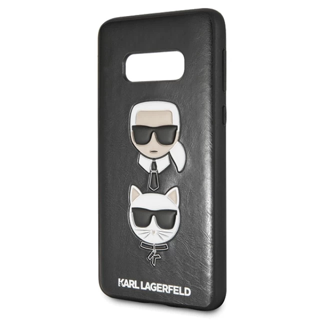 Чохол Karl Lagerfeld Karl & Choupette для Samsung Galaxy S10e G970 Black (KLHCS10LKICKCSBK)