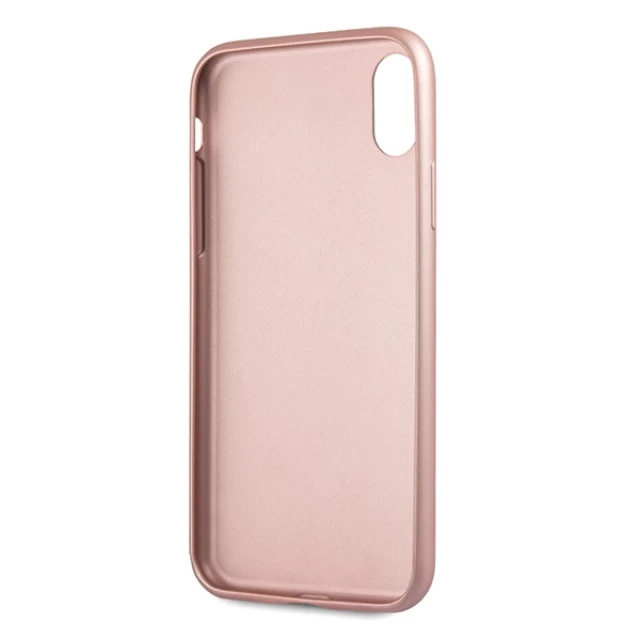 Чохол Guess Saffiano для iPhone X | XS Pink (GUHCPXSLSAPI)