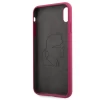 Чохол Karl Lagerfeld Silicone Ikonik для iPhone X | XS Fushia (KLHCPXSLFKFU)