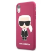 Чохол Karl Lagerfeld Silicone Ikonik для iPhone XR Fushia (KLHCI61SLFKFU)