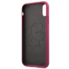 Чехол Karl Lagerfeld Silicone Ikonik для iPhone XR Fushia (KLHCI61SLFKFU)