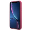 Чехол Karl Lagerfeld Silicone Ikonik для iPhone XR Fushia (KLHCI61SLFKFU)