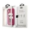 Чохол Karl Lagerfeld Silicone Ikonik для iPhone XR Fushia (KLHCI61SLFKFU)