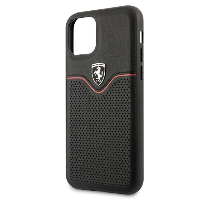 Чехол Ferrari для iPhone 11 Off Track Victory Black (FEOVEHCN61BK)