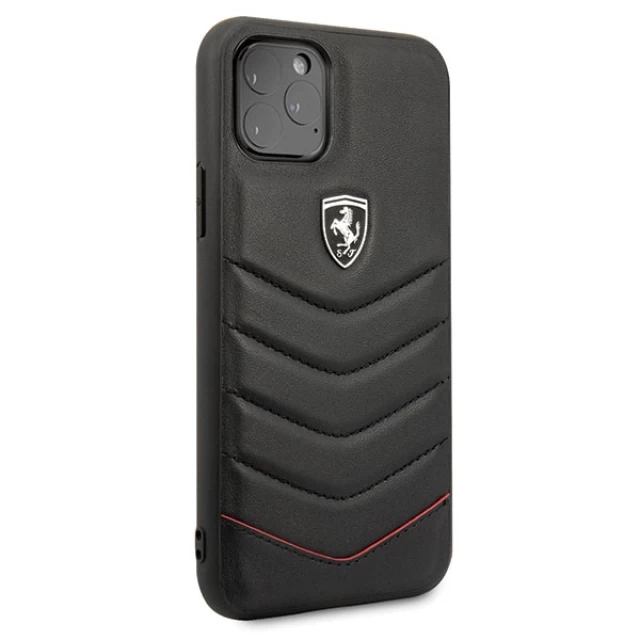 Чохол Ferrari для iPhone 11 Pro Off Track Quilted Black (FEHQUHCN58BK)