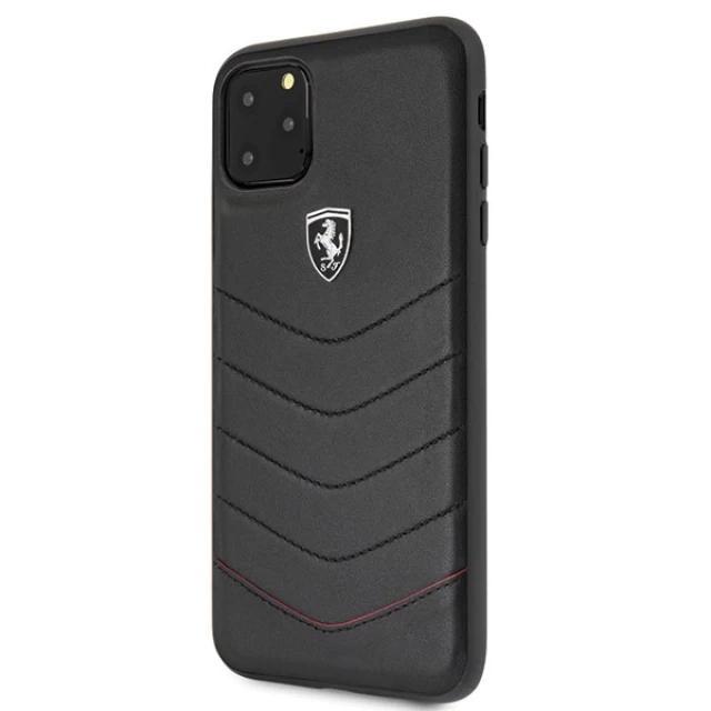 Чохол Ferrari для iPhone 11 Pro Max Off Track Quilted Black (FEHQUHCN65BK)