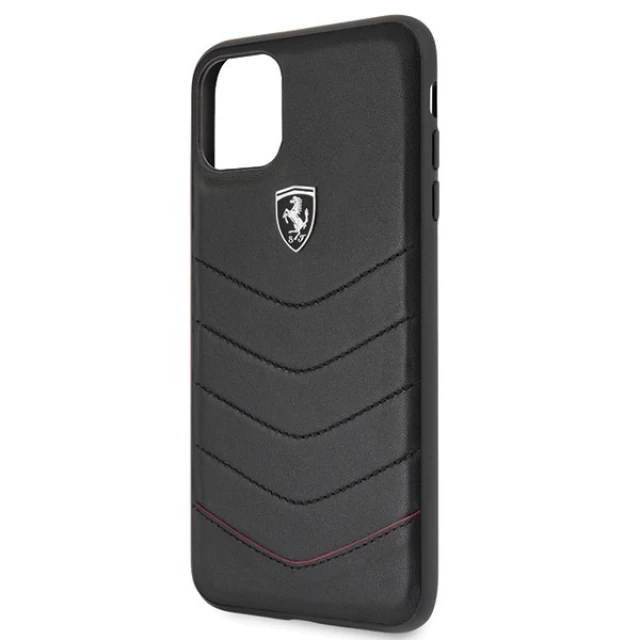 Чехол Ferrari для iPhone 11 Pro Max Off Track Quilted Black (FEHQUHCN65BK)