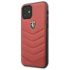 Чехол Ferrari для iPhone 11 Off Track Quilted Red (FEHQUHCN61RE)