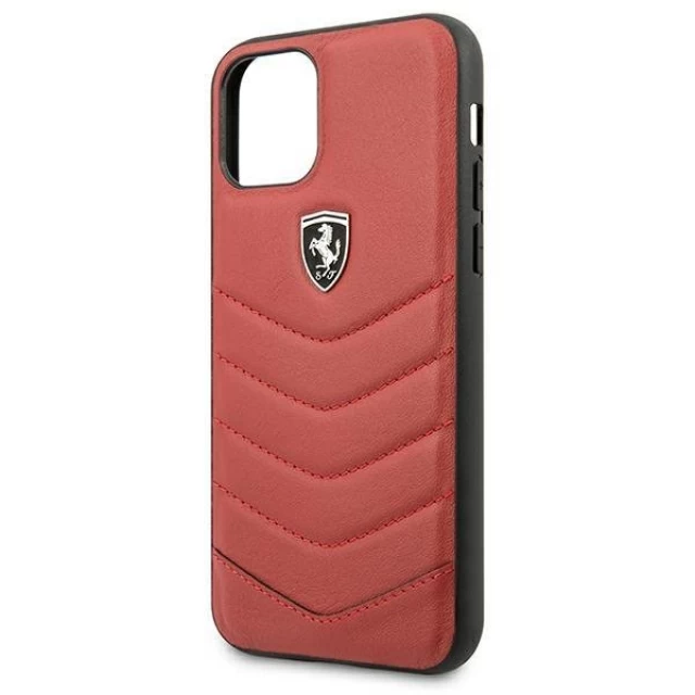 Чохол Ferrari для iPhone 11 Off Track Quilted Red (FEHQUHCN61RE)