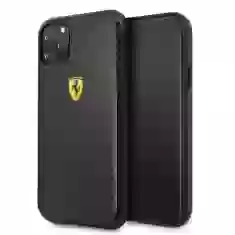 Чехол Ferrari для iPhone 11 Pro On Track Carbon Effect Black (FESPCHCN58CBBK)
