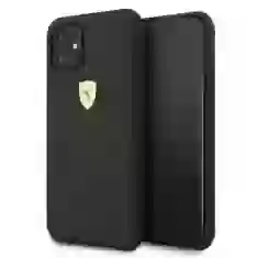 Чохол Ferrari для iPhone 11 | XR Silicone Black (FESSIHCN61BK)