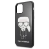 Чехол Karl Lagerfeld Iconic Karl Glitter для iPhone 11 Black (KLHCN61DLFKBK)