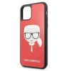 Чохол Karl Lagerfeld Glitter Karl's Head для iPhone 11 Pro Max Red (KLHCN65DLHRE)
