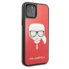 Чехол Karl Lagerfeld Glitter Karl's Head для iPhone 11 Pro Max Red (KLHCN65DLHRE)