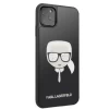 Чехол Karl Lagerfeld Glitter Karl's Head для iPhone 11 Pro Max Black (KLHCN65DLHBK)