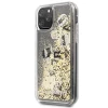 Чехол Karl Lagerfeld Glitter Floatting Charms для iPhone 11 Pro Black/Gold (KLHCN58ROGO)